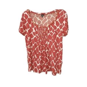 📌MUST BUNDLE 📌SALE$3.00🩸Rafaella Top Orange/White Read DESCRIPTION